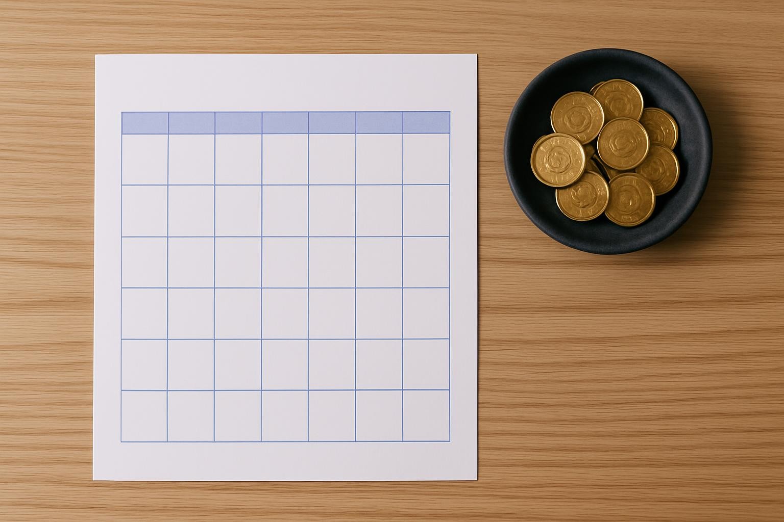 Cash calendar