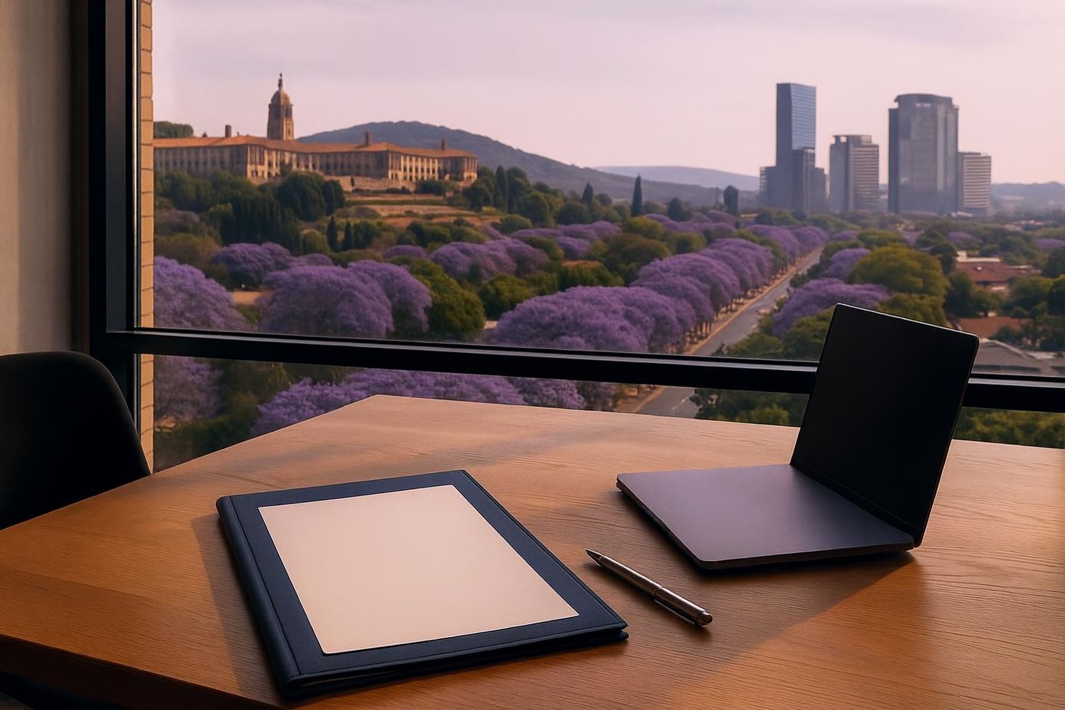 Pretoria Union Buildings supplier hub view