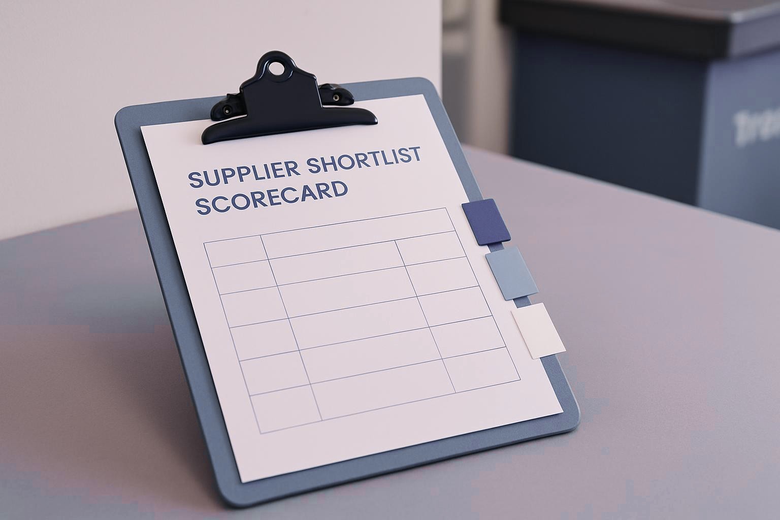 Supplier Radar